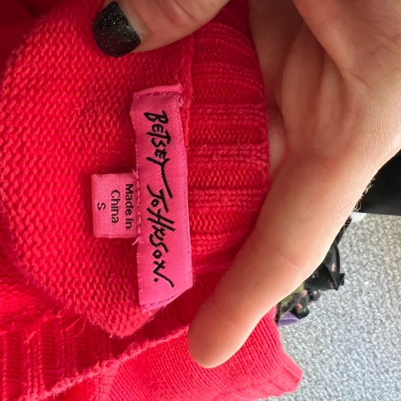 Rare vintage Betsey Johnson sweater dress size small - Picture 5 of 5